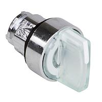 SCHNEIDER ZB4BK1813 ປຸ່ມ Knob 3POS ILLUM SPRING RET SELECTOR ສີຂາວ R