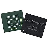 SMARTsemi KTM8GL1ASI01 eMMC FLASH MLC NAND 8GB X1/X4/X8 BUS 5.1 153-FBGA ອຸດສາຫະກຳ