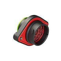 Amphenol SINE Systems AHDP02-24-07PN-SRA ປະຕູຮັບ 7 ຕຳແໜ່ງ, ປິດກັນຂະໜາດ 24