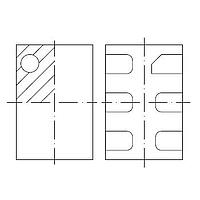 Monolithic Power Systems (MPS) MP21600GQD-P ຕົວແປລະດັບລົງຊັ້ນຊັບຊອນ 0.6A, 2.3-5.5V, ຕົວແປລະດັບລົງຊັ້ນຊັບຊອນທີ່ມີ 11 A IQ ໃນ QFN ຂະໜາດນ້ອຍສຸດ 1x1.5mm