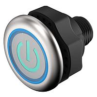 EAO 84-ADKS-C14-04B3 Touch Sensor Series 84 IO-Link Touch stainless steel-Dynamic, Symbol C14, 8.4...32V DC, Automatic, PNP-NO, 3-pol., connector M12, LED1: ເຂື່ອງ, LED2: ແດງ, Configuration: 1203