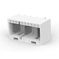AMP Connectors - TE Connectivity 2232511-5 ຮອງສະໜອງສາຍແລະຮອງສາຍ 3P, RAST 5 TAB HEADER, THV