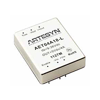Artesyn AET00CC18-L ຕົວປ່ຽນ DC-DC ແຍກ 20 ວັດ (±15V; 0.665A; 20W)