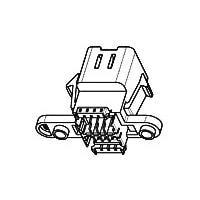 AMP Connectors - TE Connectivity 176121-2 ກອງ .040 MULTI-LK 8POS