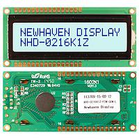 Newhaven Display NHD-0216K1Z-FSW-GBW-L ໂມດູນຈະຫລັກຈະຫລັກ LCD STN- ສີເທົາ Transfl 80.0 x 36.0
