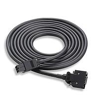 Delta Electronics, Inc. ASDBCAPW0305 ການປະກອບສາຍສະເພາະ ສາຍສະເພາະ, ພະລັງງານ, 5 ແມັດ, ມີລະດັບຢຸດ, ໃຊ້ກັບ B2 100-750W (Cx04, Cx06, Cx08, Cx09) ໝວດໄຟຟ້າ 230V ມີສາຍສັ້ນ