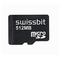 Swissbit SFSD0512N1BM1TO-I-ME-2A1-STD ບັດ MicroSD 512MB microSD Card SLC S-455u IND TEMP
