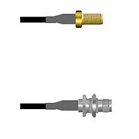 Amphenol Custom Cable Q-2V04F0003006i ສາຍສັນຍານ RF SMA-SJ/TNC-SJB G174 6I