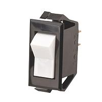 Carling Technologies TC205-TW-B ສະຫນັບສະຫນູນຂະໜາດກາງ Rocker Switches TC205TWB
