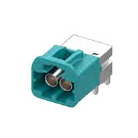 Rosenberger AMS29B-40MZ5-H ຕູ້ຕໍ່ PCB ມຸມຂວາ HFM ປລັກຄູ່ພັນກັບກັບບ້ານ; ສີບົວແຈ້ງ