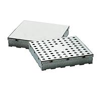 LeaderTech SMS-203C ຝາປົກກັນ EMI/RFI, ສອງສ່ວນ ນີ້ແມ່ນຝາປົກ. ກະແຈແມ່ນ 861-SMS203F