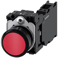 SIEMENS A6X30141421 ປ່ອງສະຫນັບສະຫນູນມາດຕະຖານ ປຸ່ມກົດ. ແດງ