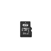 ATP Electronics AF64GUD4A-EBAIM ບັດ MicroSD 64GB I-Temp pSLC UHS-1 ລະດັບ 10 microSDXC