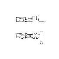 AMP Connectors - TE Connectivity 925714-2 (Cut Strip) ຕິດຕໍ່ SCKT CONT .050-2.10 ຕັດສະຕຣິບ 100 ຊຸດ