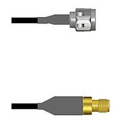 Amphenol Custom Cable Q-2K070000M096i ສາຍສະບັບ RF N-SP/SMA-SJ LMR24 96I