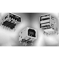 Kycon KUSBEX-ASFS1N-B30 ຕົວເຊື່ອມ USB Type A SMT USB B-TYPE RWI 30U T&R