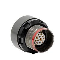 ITT Cannon HDX-WGKM0-09WMCL ຂໍ້ມູນການເຊື່ອມຕໍ່ 0-09 CLOCKING C SOLDER CUP REC