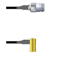 Amphenol Custom Cable Q-2003S0003012i ສາຍສະບັບ RF N-SJ/SMB-RP G174 12I