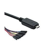 Connective Peripherals USBC-HS-MPSSE-3.3V-3.3V-500-SPR ເສັ້ນສາຍ USB 2.0 USB-C Hi-Speed SPI 3.3V, 3.3V sig