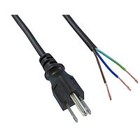 Qualtek Electronics 311024-01 ສາຍພະລັງງານບໍ່ມີປະຕູປ່ອງ POWER CORD