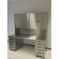 ShiZu SHZ-SUS-005 Cleanroom Multifunction ຕາຕະລາງສະແຕນເລດ