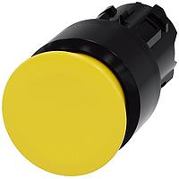 SIEMENS A6X30136554 ປຸ່ມກົງເຫຼັກ MUSHROOM PUSHBUTTON. 30MM. ເຫຼືອງ