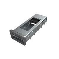 AMP Connectors - TE Connectivity 2170128-2 ອຸປະກອນເສີມ SFP+ 1x1 Cage Assy Press-Fit, 20 Pin