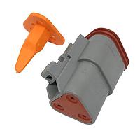 DEUTSCH - TE Connectivity DT06-3S-KIT 3-Way DT06-3S-KIT ແລະ WEDGE ເທົ່ານັ້ນ