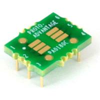 Chip Quik PA0180C ອາແດບເຕີ SuperSOT-6 ເປັນ DIP-6 SMT Adapter (0.95 mm pitch, 3.0x1.5 mm body) Compact Series