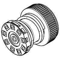 AMP Connectors - TE Connectivity 2016531-2 ຕ່າງຫຼັກ Bd ເຖິງ ຕົວກັນກັບກັບປຸ່ມກະທົບປະເພດ, 6.7mm