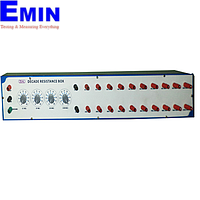 ZEAL ZMDRB-0.1M-100G ກ່ອງຕ້ານທານທົດສະວັດທີ່ມີຕົວຕ້ານທານແກ້ໄຂ (0.1 MΩ, 1 MΩ, 10 MΩ, 100 MΩ)