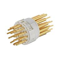 HARTING 09151192603 ຫົວຕໍ່ວົງມົນ Metric Han M23 Signal, ຕົວສຽບເພດຊາຍ 19pin ສໍາລັບການເຊື່ອມຕໍ່ PCB (16 ປາຍສຳຜັດ 1mm ແລະ 3 ປາຍສຳຜັດ 1.5mm)