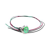 E-Switch SV7FW3SS-631 ຕ້ານການທຳລາຍ ANTI-VANDAL, 2A 36VDC, SPST Off-(On), ຕິດຕັ້ງແຜງ, ສາຍສົ່ງສີ່ງດ້ານໜ້າ 500mm