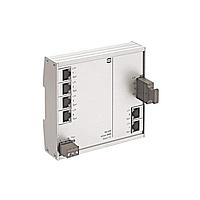 HARTING 24020061100 ອຸປະກອນສະຫນັບສະຫນູນ Ethernet ບໍ່ມີການຈັດການ Ha-VIS eCon 2061BT-AD - ສະຫນັບສະຫນູນບໍ່ມີການຈັດການມີ 6 RJ45, 1 SC Duplex MM Fiber, (ຂະໜາດອຸນຫະພູມຂະຫນາດກວ້າງ)