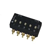 CTS Electronic Components 219G-2ESF ສະຫນັບ DIP 2 ຕໍ່ຕຳແຫນ່ງ ຄວາມສູງພິເສດ ຕົວກະທົບ ຈັດສົ່ງຢູ່ຕຳແຫນ່ງ off SMD DIP ມີຂໍ້ຕໍ່ທອງ