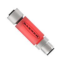 Banner Engineering TL15R2Q ຕິດຕັ້ງໄຟຫຼັກແບບແບ່ງສ່ວນ In-Line Modular Tower Light Indicators TL15 Series: 1-Color In-Line Status Indicator Segment; ແຮງດັບໄຟຟ້າ: 12 ຫຼື 24 V dc; ກອງພາຍໃນ: PVC; IP67; ການຮັບສະເຫຼີມ: PNP; ສີ: ແດງ, ຂາຍ 2; ຊາຍ-ຍິງ 5-pin M12 Integral QD