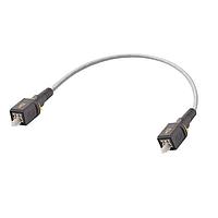 HARTING 33592220700002 ການປະກອບສາຍເຄັບຮູບສະແກນສີ່ແກ້ວ HARTING PushPull V4 v2.0 ພາລເວີ 4/0 ສາຍເຄັບທີ່ມີການປົກຄຸມດ້ວຍວັດຖຸທີ່ຫຼາຍກວ່າ, ສອງທ້າຍ, 1.5mm (16AWG), PUR, 7.0m