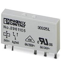 PHOENIX CONTACT 2961105 ຂະໜາດນ້ອຍ REL-MR-24DC/21 ຣີເລທົດແທນ