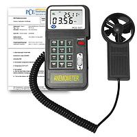 PCE 007-ICA ຕົວບັນທຶກຂໍ້ມູນຄວາມໄວອາກາດ/ອຸນຫະພູມ HVAC (0,0 ~45,0 m/s)