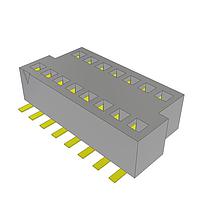Samtec BKS-115-01-F-V ຊອກເຕັດສະຕຣິບ 1.00 mm Polarized Micro Socket Strip