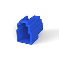 AMP Connectors - TE Connectivity 172131-5 ຮາວຊິ້ງ RCPT/CAP 3P F/H BLU