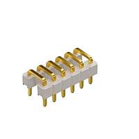 GCT (Global Connector Technology) BG305-02-A-0500-L-G ບອດເພື່ອບອດ & ເມຊິນາຍນ໌ ເຊື່ອມຕໍ່ 2w, 2.54mm Pth Hdr, ຮູບສະແກນ U, ຕົວປ້ອງກັນຄູ່, LCP ທຳມະຊາດ, ກະຕ່າງ