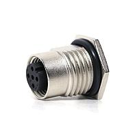 Amphenol LTW M12A-03PFFS-SF8002 ຕົວເຊື່ອມຕໍ່ມິດສະຕິກວົງກົມ M12 ຕົວເຊື່ອມຕໍ່ມິດສະຕິກວົງກົມ, ລະຫັດ A, ເຫລັກ, 4A, 03 ຂາຍ, ຕົວເຊື່ອມຕໍ່ຜູ້ຍິງ, ຕິດຕໍ່ຜູ້ຍິງ, ແບບຫົກແຫຼງ, M16*1.5, ການດັບສະບັບສະບັບ, ການບວດຕິດ, ຕົວຮັບ, ການຢືນຢັນດ້ານໜ້າ, ຄວາມຫນາຂອງແຜ່ນ 4.5, IP68 / IP69K