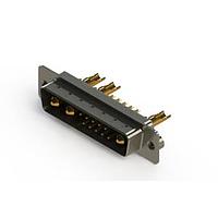 EDAC 627-13W3222-2TA ຕົວເຊື່ອມຕໍ່ Mixed Contact D-Sub Connectors Vertical Combo Dsub