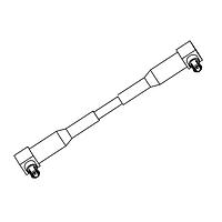 Molex 73221-4090 ການປະກອບສາຍ RF CA, SSMCX P R/A ໄປຫາ SSMCX P R/A ມີ RG178