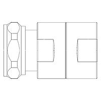 Amphenol Times Microwave Systems EZ-900-716MC-SP ຕົວເຊື່ອມ
