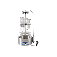 Organomation Teflon-Free 24p N-EVAP ເຄື່ອງລະເຫີຍໄນໂຕຣເຈນ (24 sample positions; water bath; 41 x 38 x 61 cm)