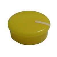 Eagle Plastic Devices 450-CL152 ປຸ່ມຄວບຄຸມ & ປຸ່ມດົນ ຝາເຫຼືອງ-ເສັ້ນຂາວ ປຸ່ມ 15mm