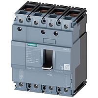 SIEMENS 3VA11803GD460AA0 ຕັ້ງປ້ອງກັນເສຍຫາຍ BRKR 3VA11 4P 80A 25KA FTFM 100NTRL BOX