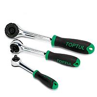TOPTUL CJBT1627 Gearless Reversible Ratchet Handle ກັບການປ່ອຍດ່ວນ (1/2")